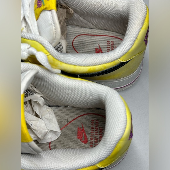 #2012 Nike Air Force 1 Low Peace, Love, And Basketball DC1416-700 Size 8 - Picture 11 of 11